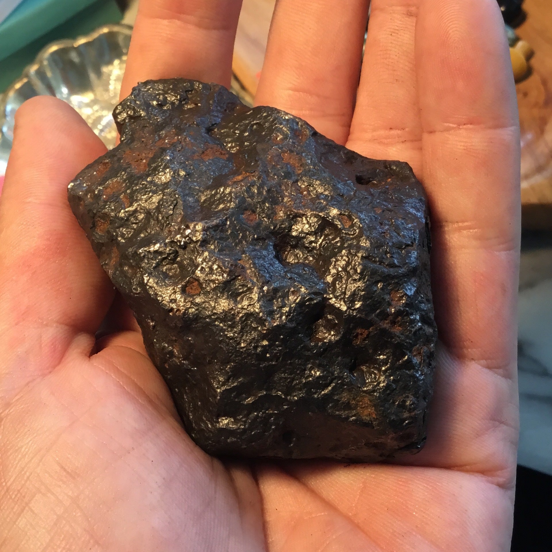 Campo del Cielo iron nickel meteorite 468 Grams